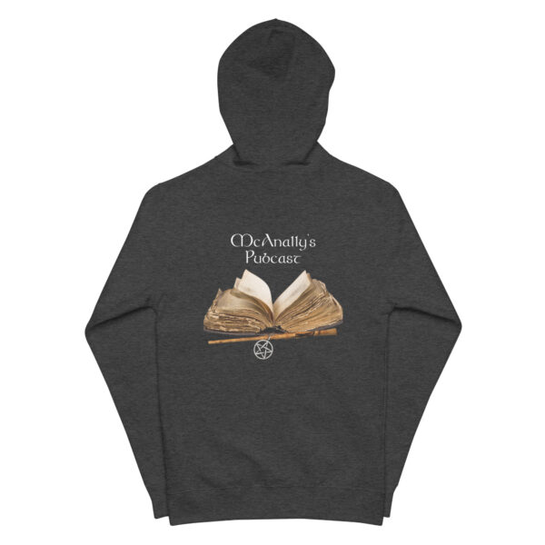 Unisex fleece zip up hoodie - Image 5