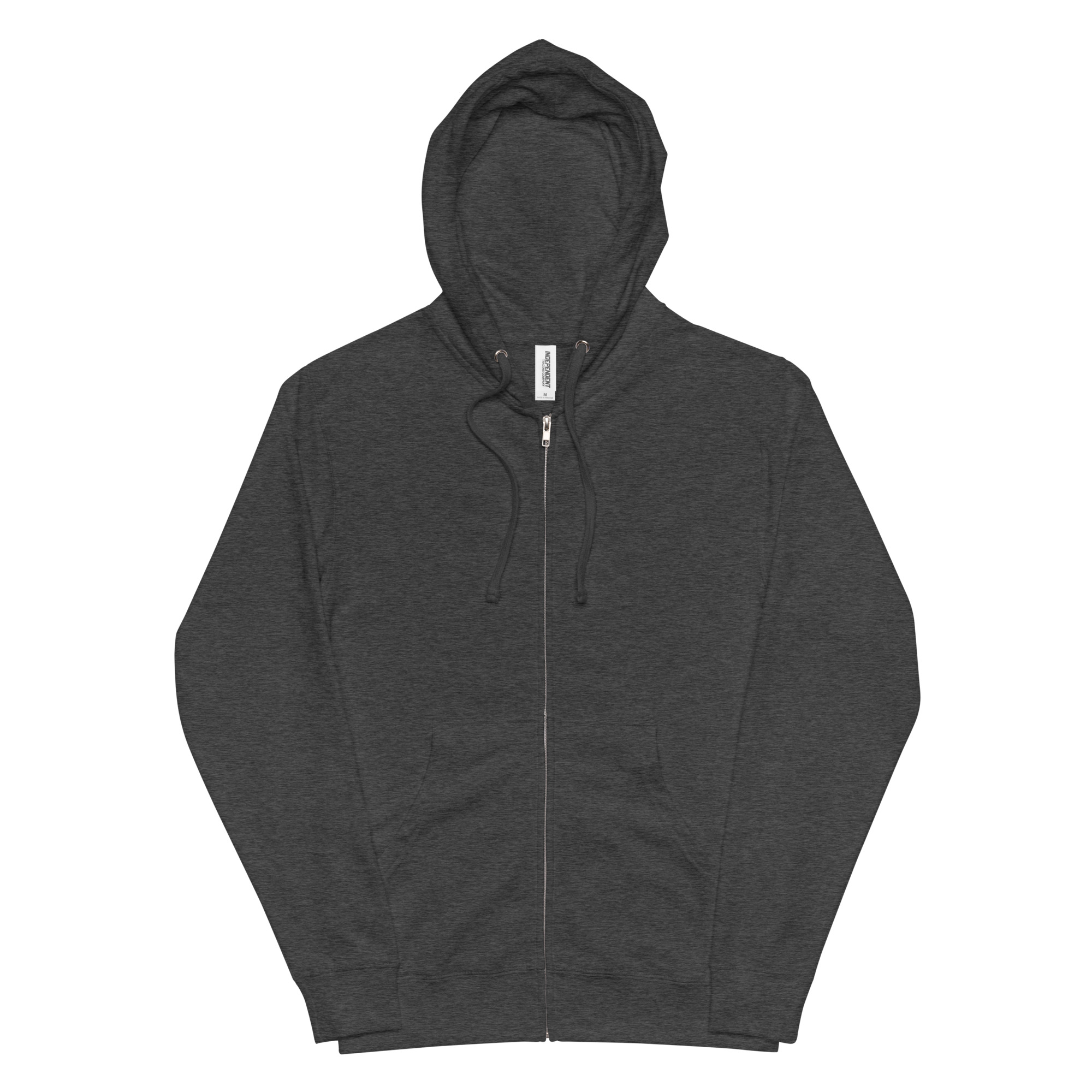 Unisex fleece zip up hoodie - Image 6