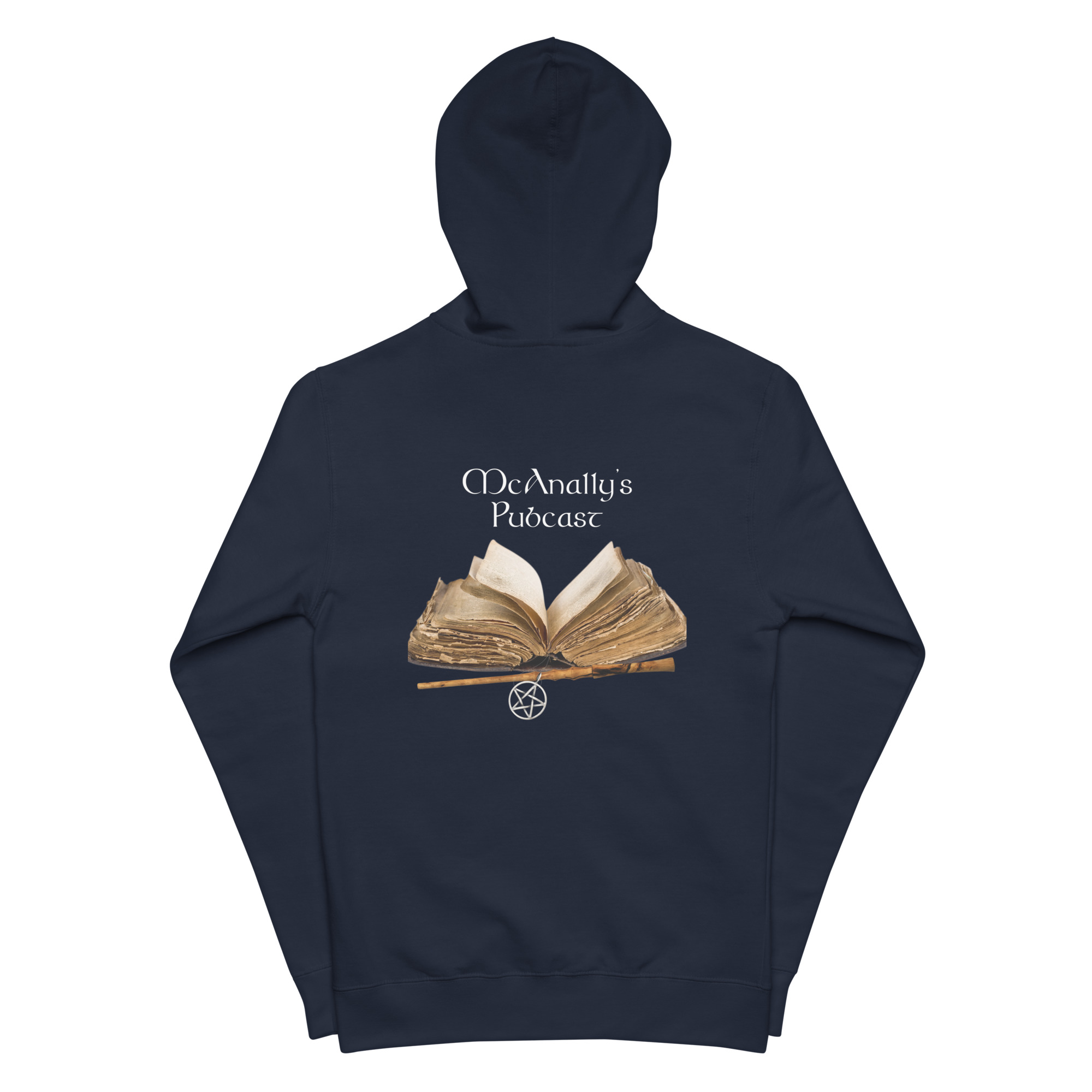 Unisex fleece zip up hoodie - Image 3