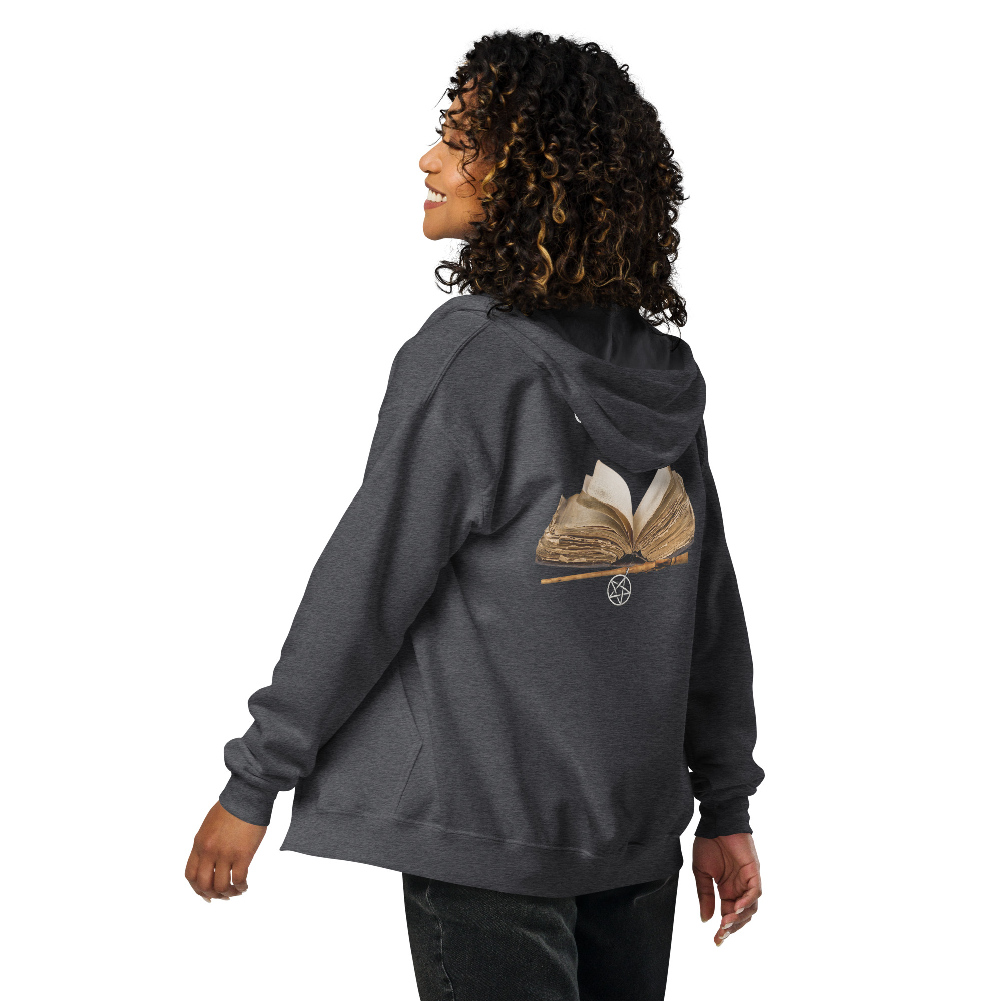 Unisex heavy blend zip hoodie - Image 4