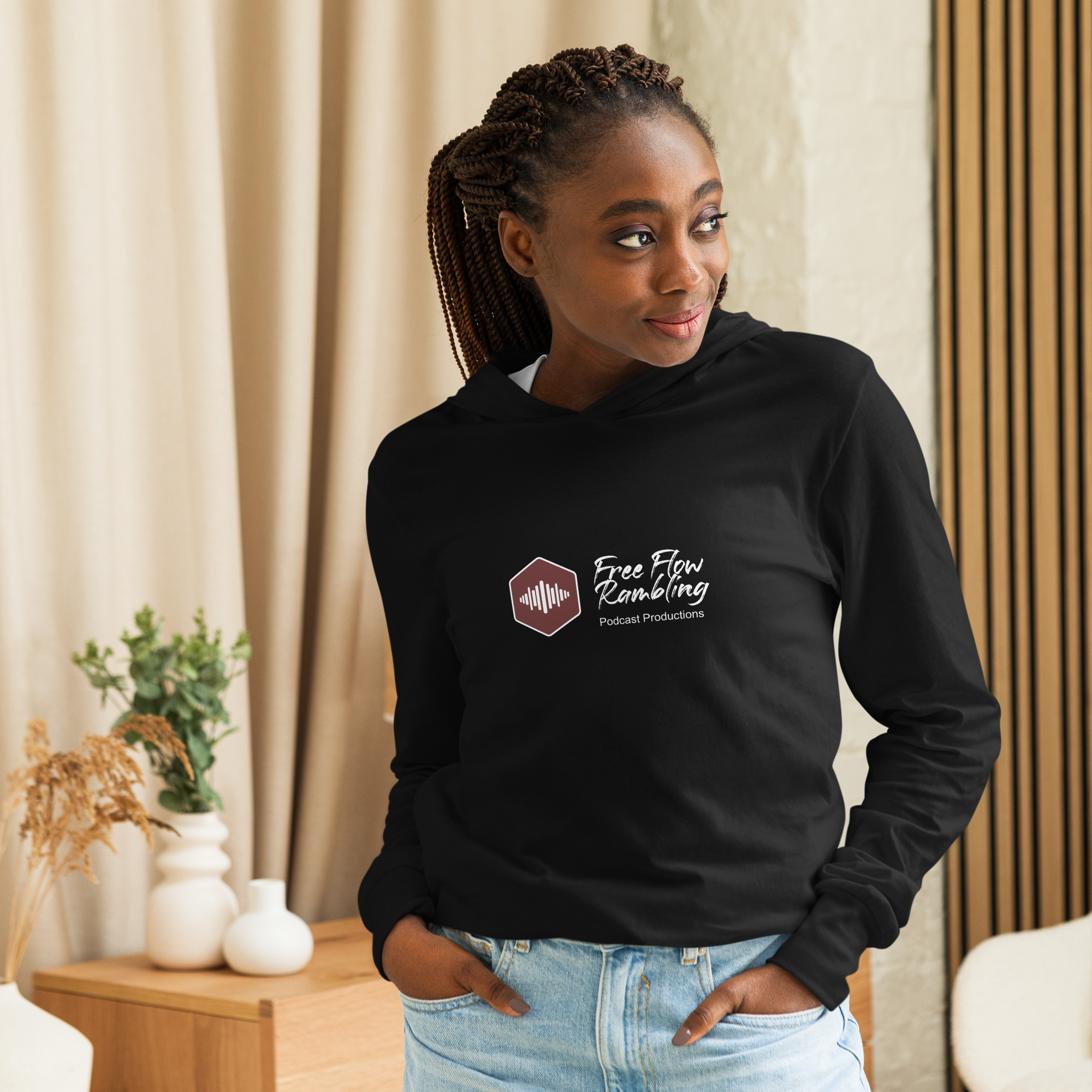 Hooded long-sleeve tee - Image 3