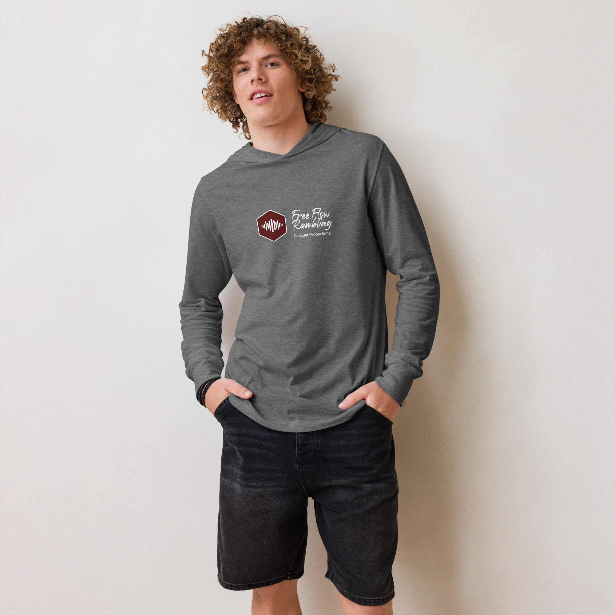 Hooded long-sleeve tee - Image 2
